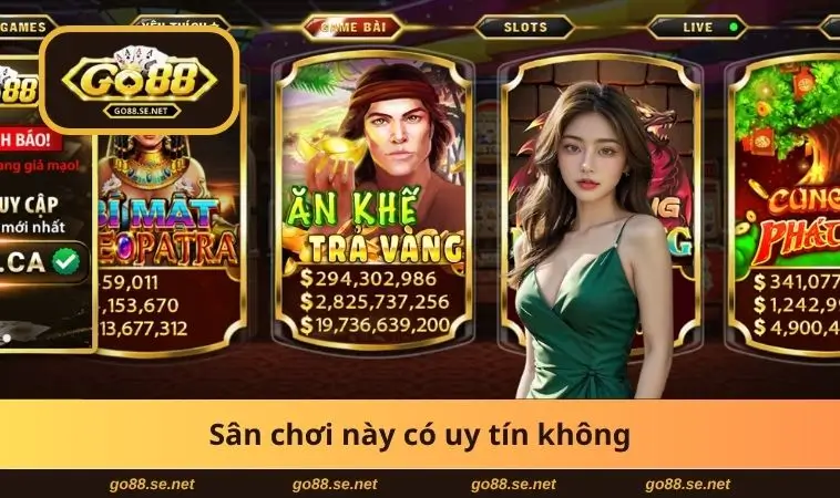 Cổng game GO 88 có uy tín không