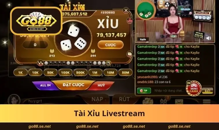 Tài Xỉu Livestream